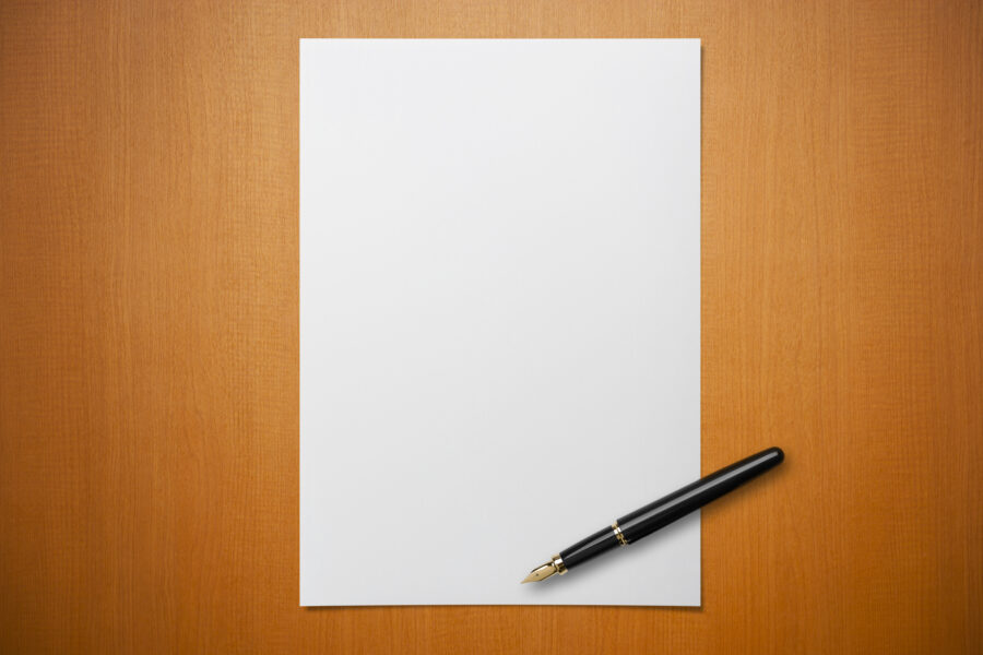 Blank Sheet of Paper